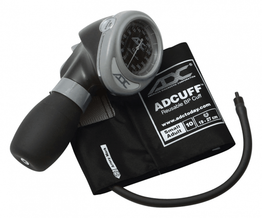 DIAGNOSTIX Palm Aneroid Small Adult, Black, LF - ADC 703-10SABK