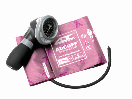 DIAGNOSTIX Palm Aneroid Adult, Breast Cancer Awareness, LF - ADC 703-11ABCA