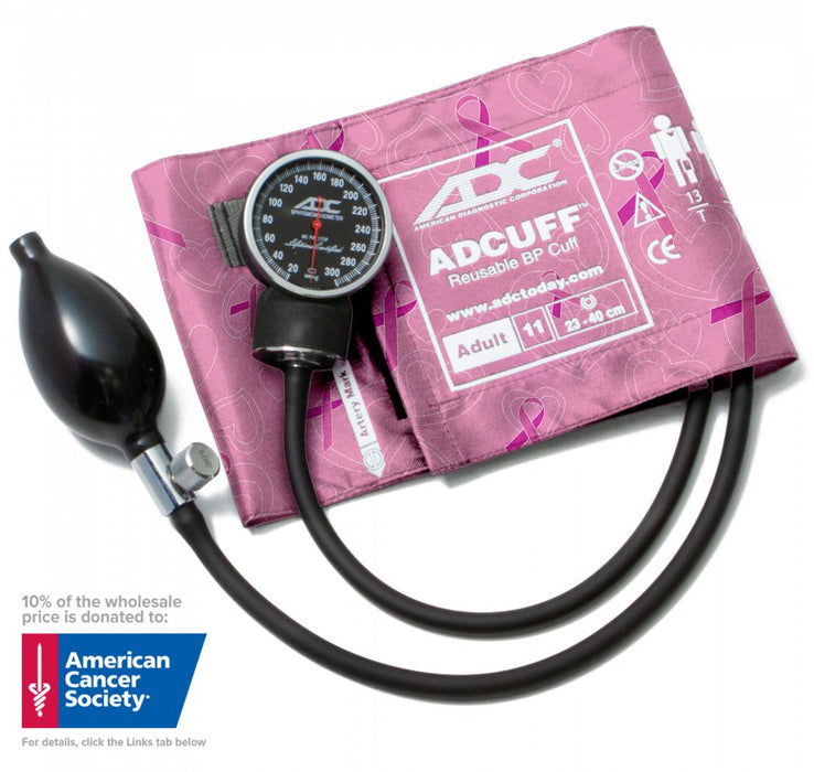 DIAGNOSTIX Aneroid Sphyg Adult, Breast Cancer, LF - ADC 720-11ABCA