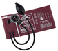 DIAGNOSTIX Aneroid Sphyg 1 pc Cuff, Lrg Adult, Burgundy - ADC 720-12XBD1 - 1