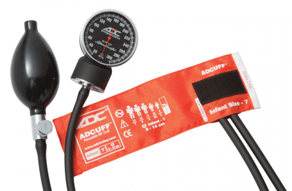 DIAGNOSTIX Aneroid Sphyg Infant, Orange, LF - ADC 720-7IOR