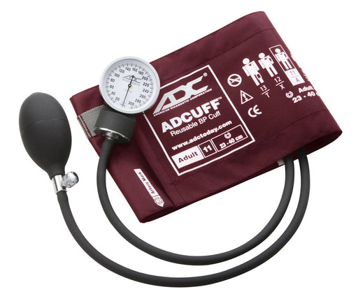 PROSPHYG Aneroid Sphyg Adult, Burgundy, LF - ADC 760-11ABD