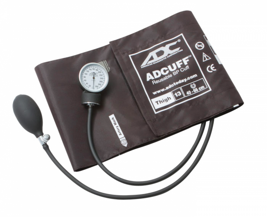 PROSPHYG Aneroid Sphyg Thigh, Brown, LF - ADC 760-13TBR