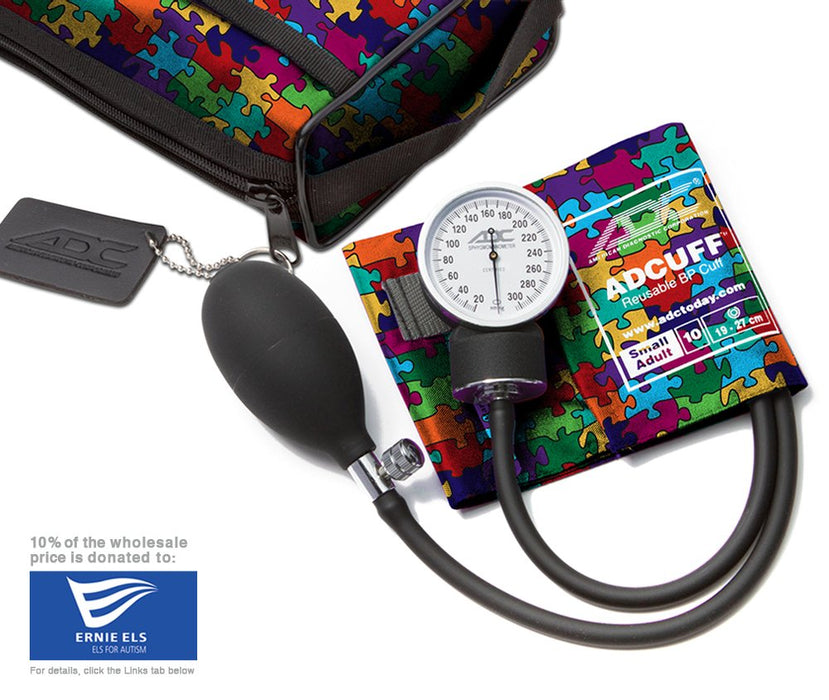 PROSPHYG Aneroid Sphyg Sm Adult,Puzzle Pieces,Dlx,LF - ADC 768-10SAPP