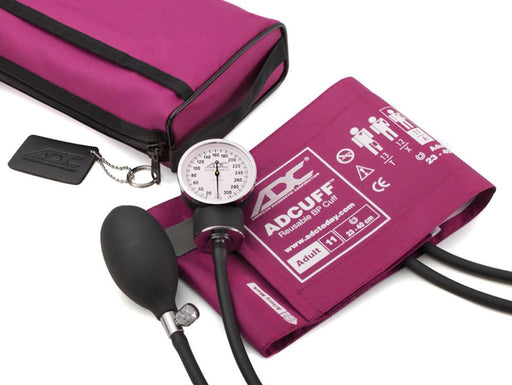 PROSPHYG Aneroid Sphyg Adult, Magenta, Dlx Case, LF - ADC 768-11AM