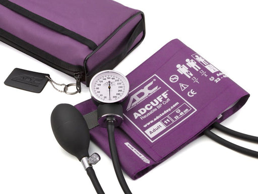 PROSPHYG Aneroid Sphyg Adult, Purple, Dlx Case, LF - ADC 768-11AV