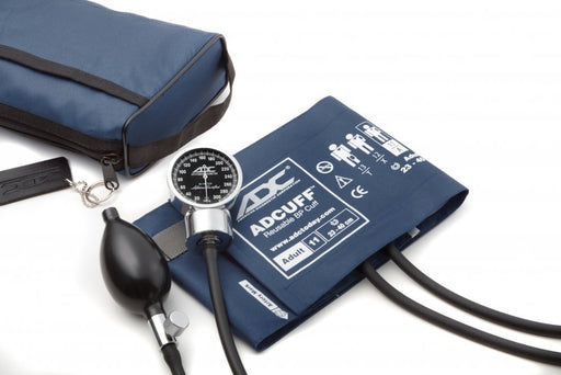 DIAGNOSTIX Aneroid Sphyg Adult, Navy, LF - ADC 778-11AN