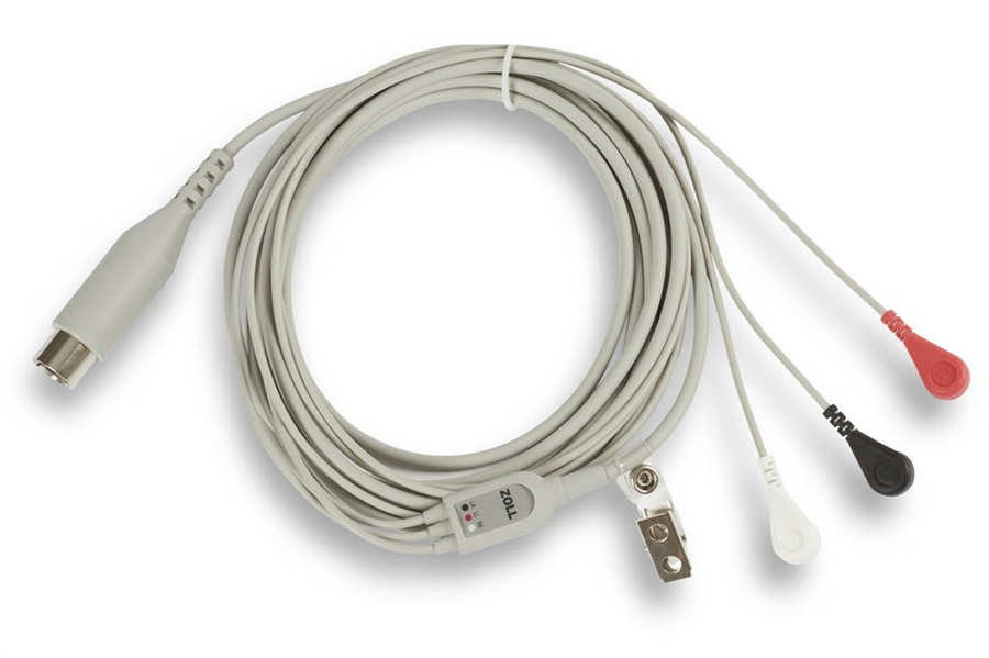 Zoll Replacement 3-Lead ECG Patient Cable (12 ft)