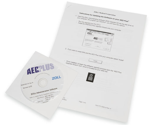 Zoll Administration Software CD for AED Plus