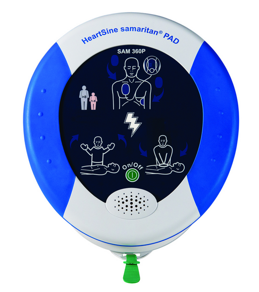 HeartSine Samaritan 360P AED Aviation, Fully-Automatic - Heartsine 360-BAC-US-10-AV