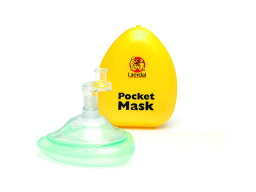 Pocket Mask only in Yellow Hard Case - Laerdal 82001933