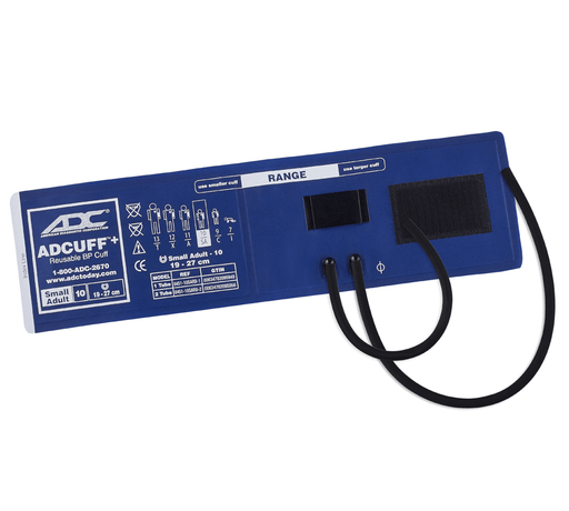ADCUFF+, 1 pc Cuff, 2 Tube Small Adult, Royal Blue, LF - ADC 8451-10SARB-2