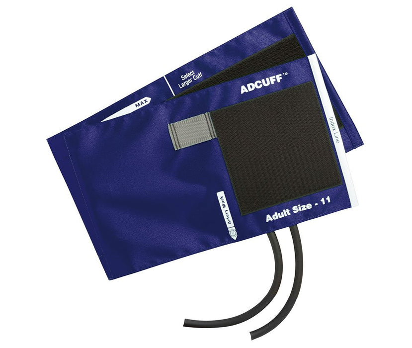 ADCUFF & Bladder, 2 Tube Adult, Royal Blue, LF - ADC 845-11ARB-2