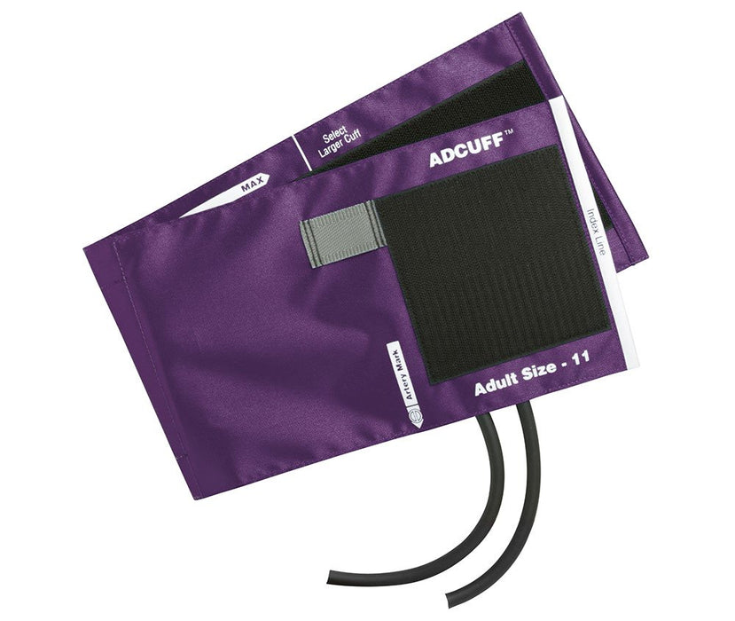 ADCUFF & Bladder, 2 Tube Adult, Purple, LF - ADC 845-11AV-2