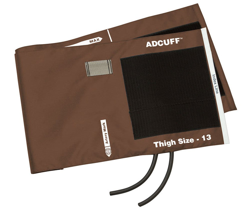 ADCUFF & Bladder, 2 Tube Thigh, Brown, LF - ADC 845-13TBR-2