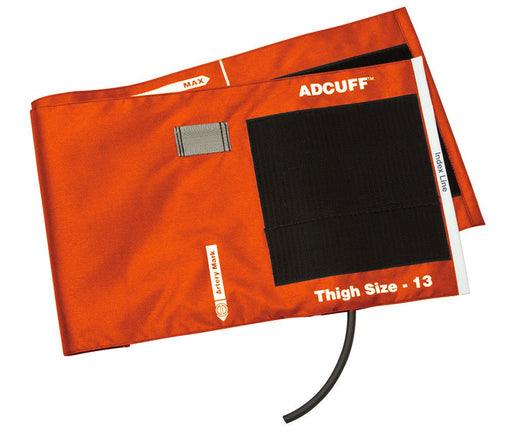 ADCUFF & Bladder, 1 Tube Thigh, Orange, LF - ADC 845-13TOR-1