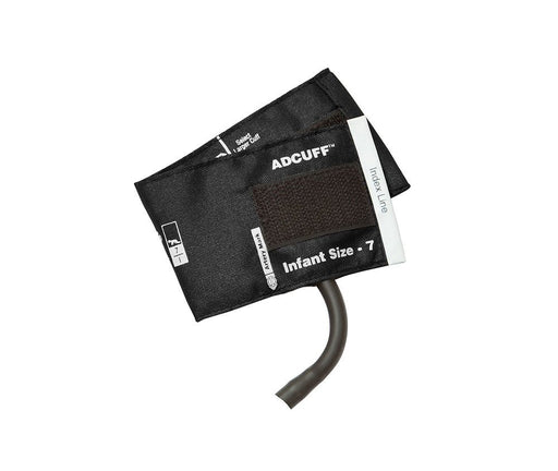 ADCUFF & Bladder, 1 Tube Infant, Black, LF - ADC 845-7IBK-1