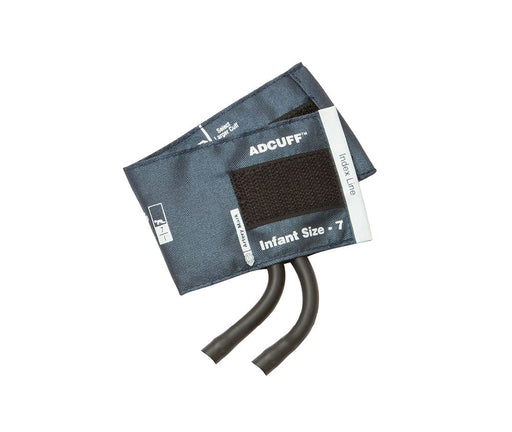 ADCUFF & Bladder, 2 Tube Infant, Navy, LF - ADC 845-7IN-2