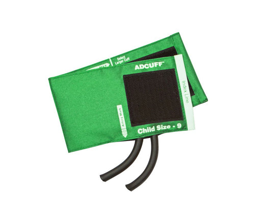 ADCUFF & Bladder, 2 Tube Child, Green, LF - ADC 845-9CGR-2