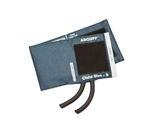 ADCUFF & Bladder, 2 Tube Child, Navy, LF - ADC 845-9CN-2