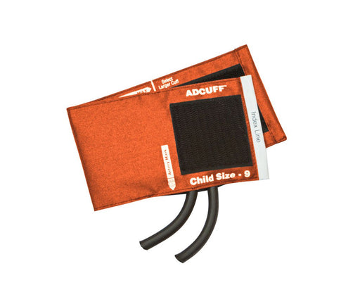 ADCUFF & Bladder, 2 Tube Child, Orange, LF - ADC 845-9COR-2
