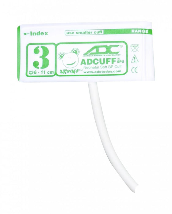 ADCUFF SPU Cuff, 1 Tube Child, Green, HP Conn, 20/pkg - ADC 8450-9C-1HP