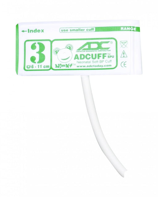 ADCUFF SPU Cuff, 1 Tube Child, Green, No Conn, 20/pkg - ADC 8450-9C-1