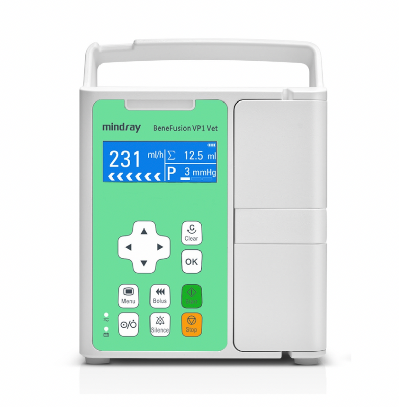 Benefusion VP1 Infusion Pump Vet main unit Mindray 8609BPA00138