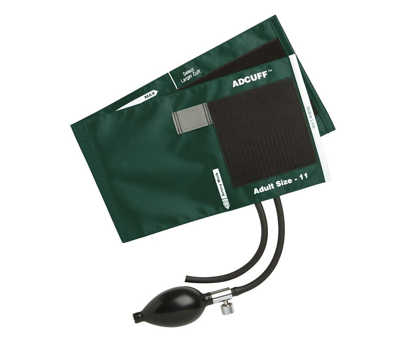ADCUFF Inflation System Adult, Dark Green, LF - ADC 865-11ADG