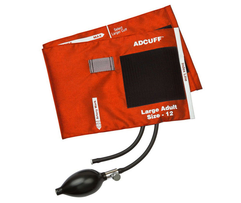 ADCUFF Inflation System Lrg Adult, Orange, LF - ADC 865-12XOR