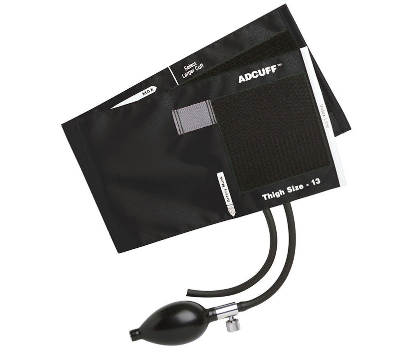 ADCUFF Inflation System Thigh, Black, LF - ADC 865-13TBK