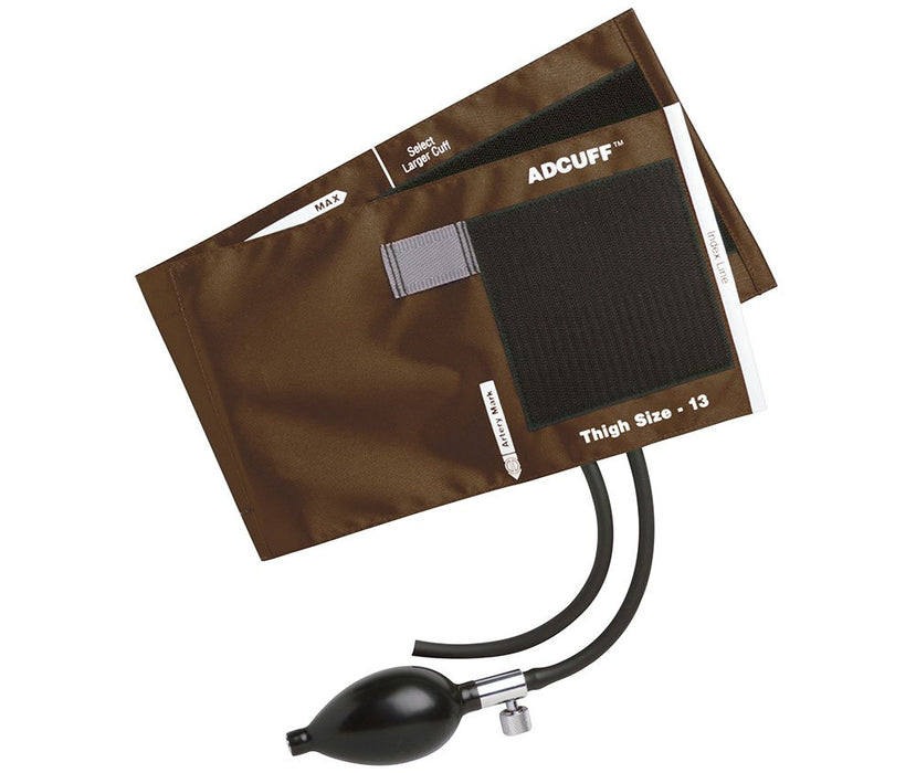 ADCUFF Inflation System Thigh, Brown, LF - ADC 865-13TBR