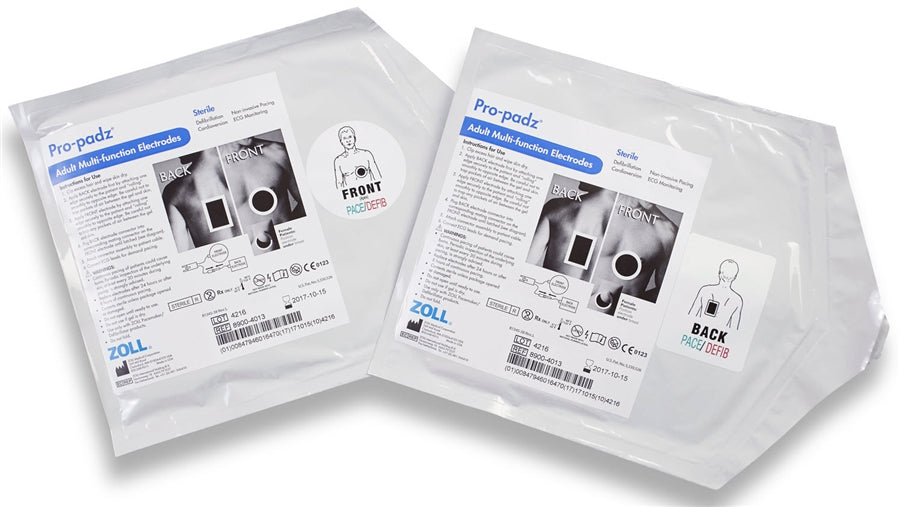 Zoll Pro-Padz Sterile Electrodes, 6/Case