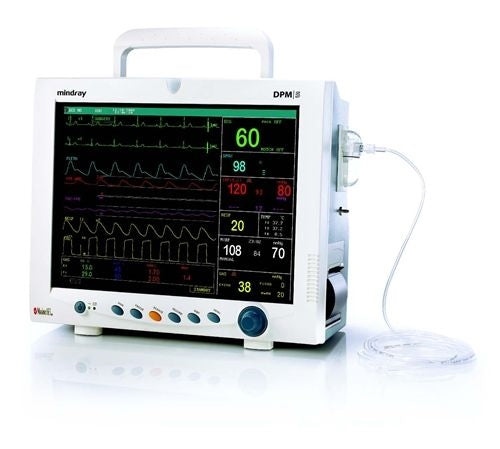 Mindray DPM 5 Patient Monitor - ECG, SpO2, NiBP, IBP, Temp, CO2, Printer (Refurbished)