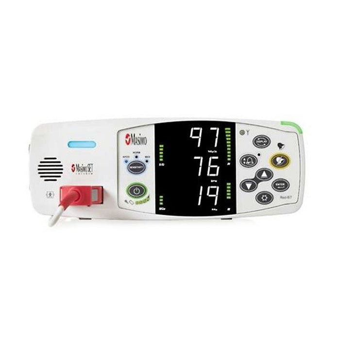 Masimo Rad-87 Bedside Pulse Oximeter, Horizontal, RED 20 PIN Connector (NEW)