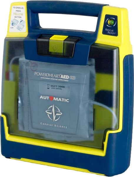 Cardiac Science Powerheart AED G3 Plus - Fully Auto (NEW) 9390A-1001P /  9390A-1001-TSO-P