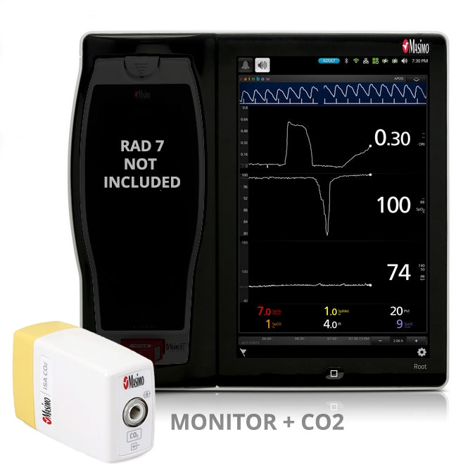 Masimo Root Monitor w/ ISA CO2 MOC-9 Module (Refurbished)