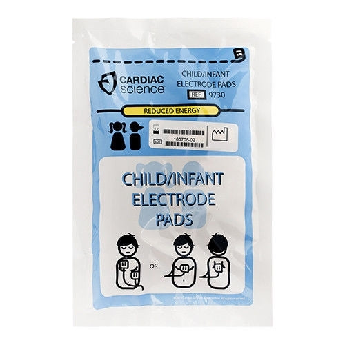 Cardiac Science Pediatric Defibrillation Pads for PowerHeart G3 AED