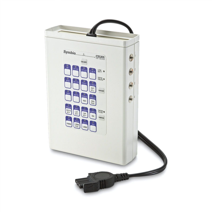 Simbio Simulator Symbio CS1201 12-Lead ECG Simulator for Physio Control (Medtronic ...