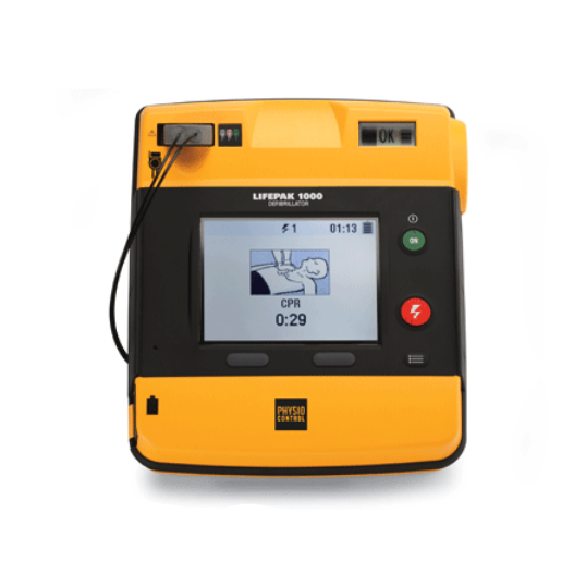 Physio Control LIFEPAK 1000 AED Defibrillators For Sale with ECG