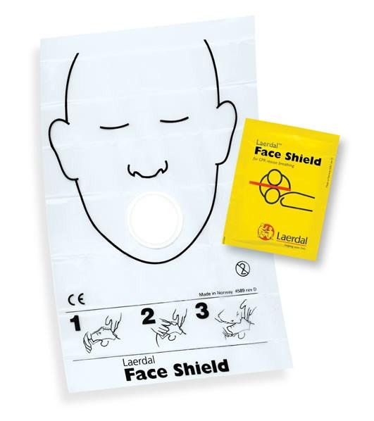 Face Shield (pkg 50) - Laerdal 46000001