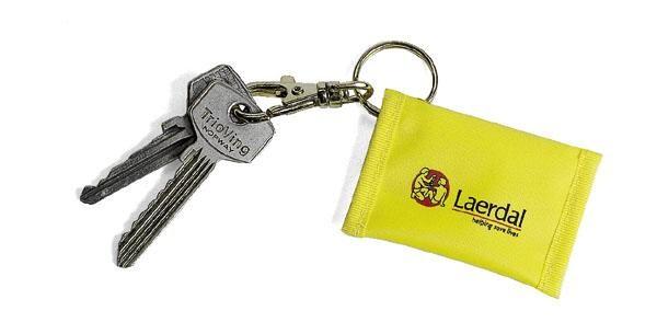Face Shield Key Ring Yellow (pkg 25) - Laerdal 460008