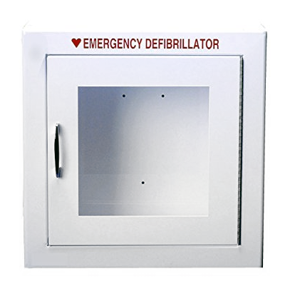 Large Non-Alarmed Basic AED Cabinet 17.5in X 17.5in X 7in