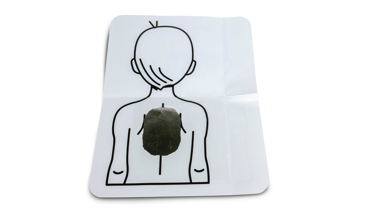 HeartStart Inf./Ch. Pad Placement Guide - Philips  989803139281