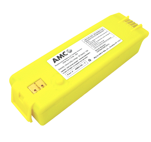 AMCO Yellow Replacement Battery for Cardiac Science Powerheart G3 AED IN STOCK READY TO SHIP