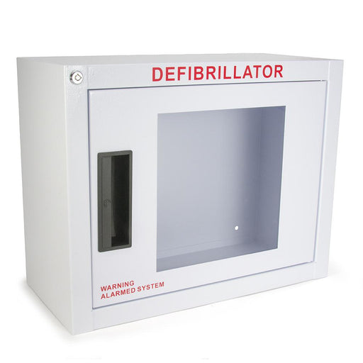 Compact AED Wall Cabinet (w/ keyed alarm) - Generic AED AMP14SQ-A