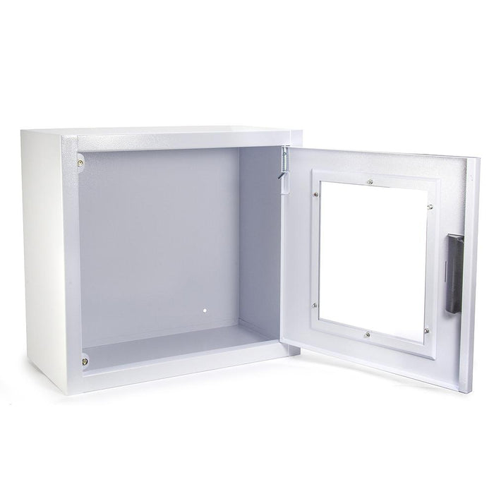 Large AED Wall Cabinet - No Alarm - Generic AED AMP16SQ-B