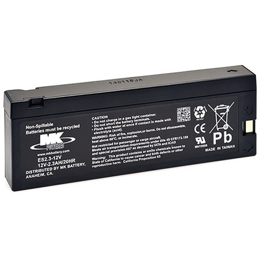 UNIPOWER B00932 BATTERY 12V 2AH VRLA ES2.3-12V - NEW