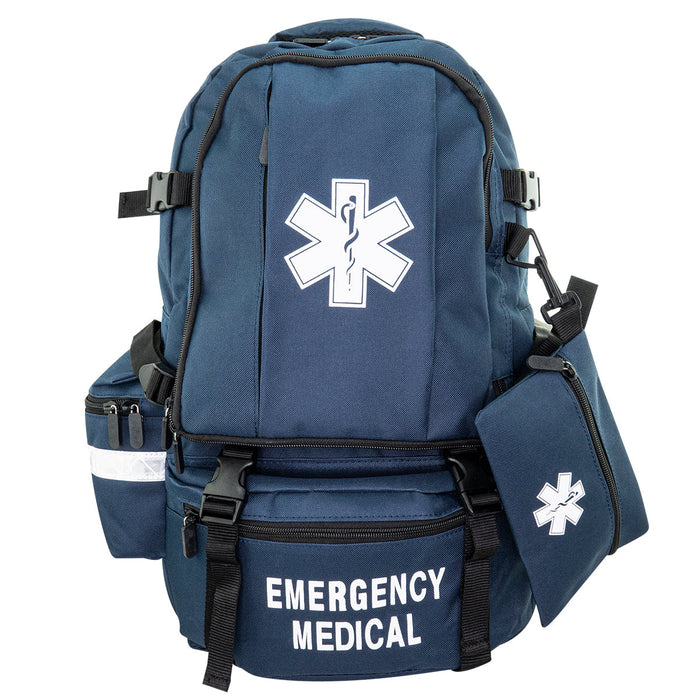Large First Aid Kit Rucksack First Aid Kit - Large Medical Backpack, 21.25