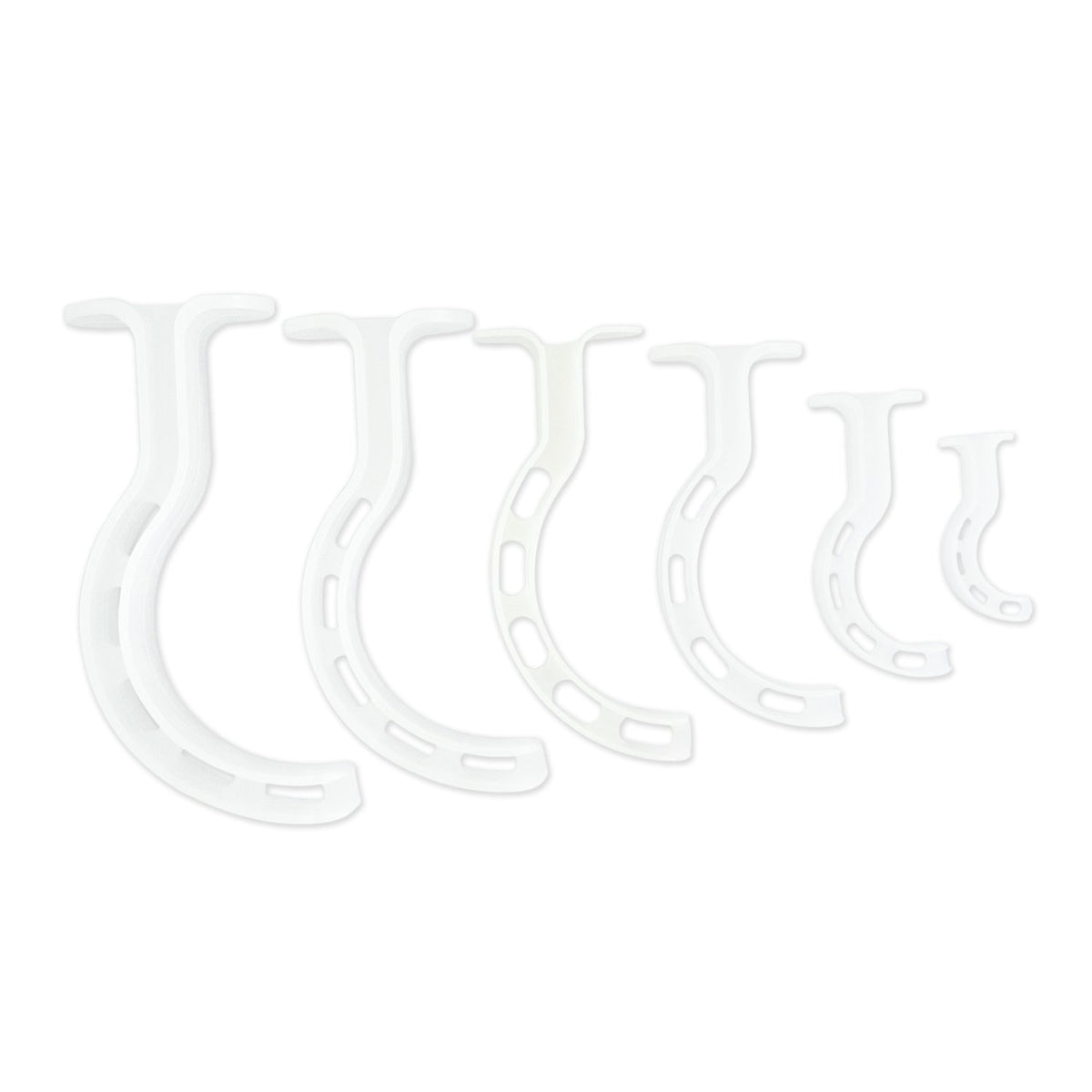 LINE2design Berman Oral Airway Kit Clear Polyethylene Plastic Material ...
